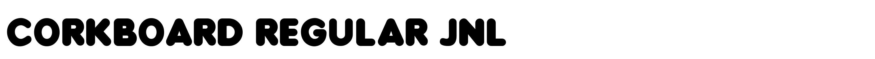 Corkboard Regular JNL